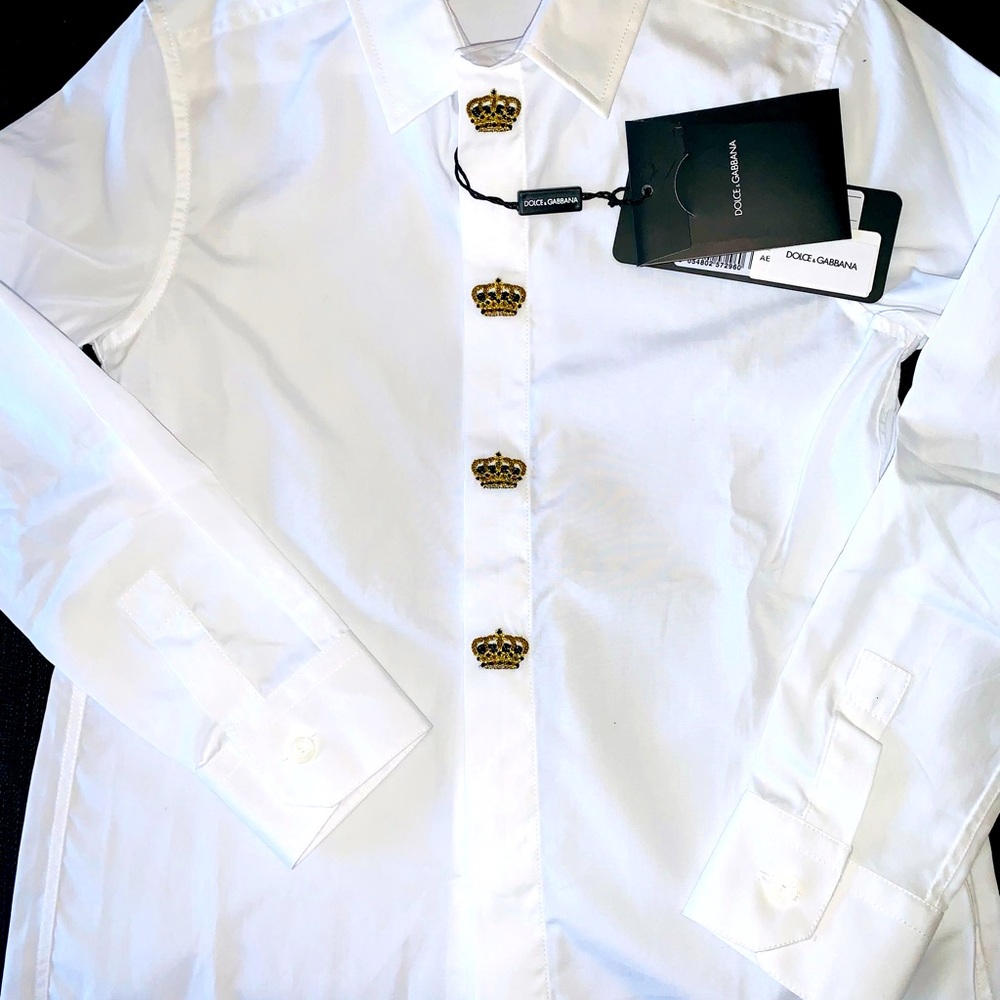 Girls button down top